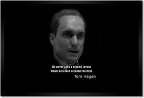 Poszterek keretben 60x40 Idézetek a Keresztapáról