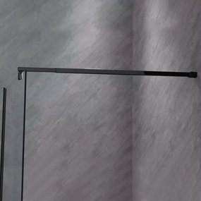 River walk in zuhanyfal 70x190 cm fekete