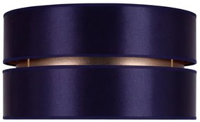 Duolla - Mennyezeti lámpa DUO 1xE27/15W/230V átm. 40 cm kék/arany