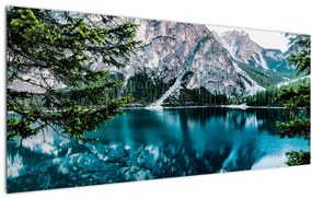 Egy kép az Alpokban (120x50 cm)