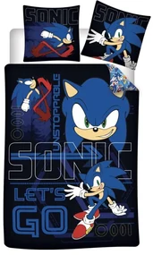Sonic a sündisznó ágyneműhuzat 140×200cm, 65×65 cm