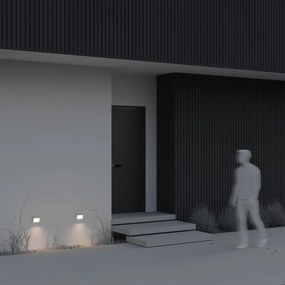 MAYTONI O047SL-L3W3K MANE Kültéri Falba Építhető Lámpa Fehér LED
