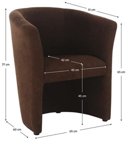 Klub fotel, barna, CUBA