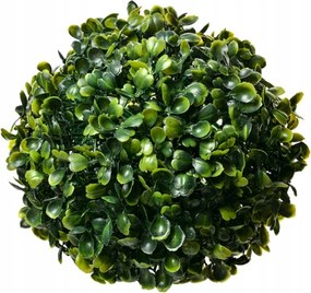 Műzöld levelekből készült gömb S 17 cm