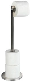 WENKO 22985100 - WC-papírtartó 21x55 cm rozsdamentes acél/ezüst