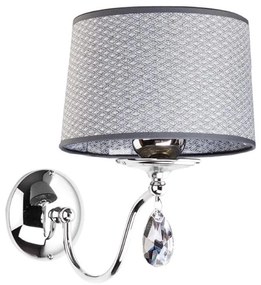 Jupiter 1607 - EG K CH - Fali lámpa EGIDA 1xE27/60W/230V szürke