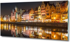 Fotó kép edzett üveg Szajna Párizs 100x70