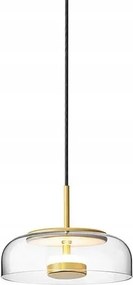 Tigel modern LED-es függőlámpa, arany