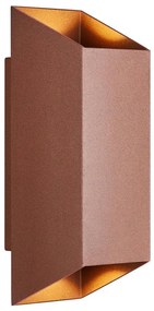 Nordlux - Kültéri fali lámpa NICO 2xGU10/35W/230V IP54 barna