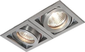 Endon XENO 52408 Beépíthető spotlámpa 2x50W/GU10 IP20