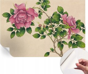 Öntapadós Dekoratív Fotótapéta Hálószobába Romantikus rózsák 104x70 cm
