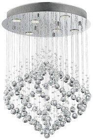 Luxera 62412 - Kristály csillár CHESTER 6xGU10/50W/230V