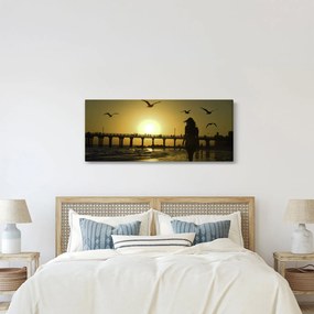 Kép - Séta a tengerparton (120x50 cm)