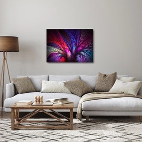Absztrakt fa képe (üvegen) (70x50 cm)