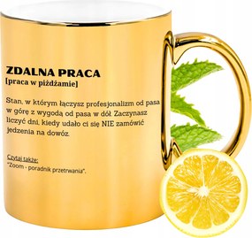 Arany Csillogó Prémium Bögre Ajándék Nyomtatott Fotóval