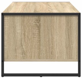 vidaXL Dohányzóasztal Sonoma 80 x 50 x 40 cm Faanyag