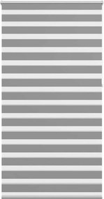 vidaXL szürke zebra roló 120,9 x 230 cm szövetszélesség 116,7 cm