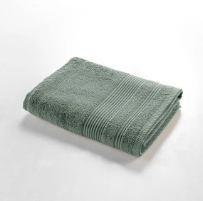 Zsályaszínű frottír pamut fürdőlepedő 70x130 cm Tendresse – douceur d'intérieur