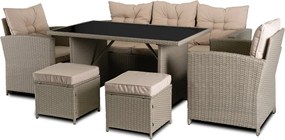 COLORADO kerti bútor szett bézs