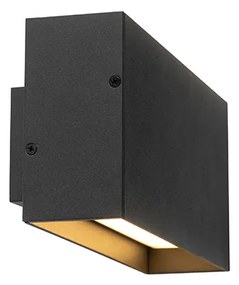 Modern fali lámpa antracit színben, beépített LED-del, IP54 - Spector