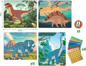 Mozaikos képkészítő, dinoszaurusz, MAPED CREATIV Mosaic Creations (IMAC906911)