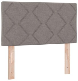 Fejtámla Gyémánt Blokk Design Taupe 80 cm Szövet