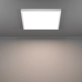 Eglo 901729 - LED RGBW, fényerőszabályozható füstszínű mennyezeti lámpatest FUEVA-Z LED/17,8W/230V 39cm IP44 fehér