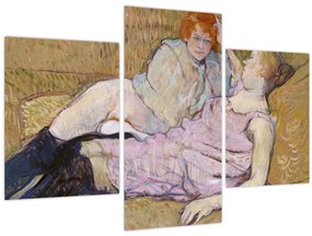 Kép - Henri de Toulouse-Lautrec, The Sofa, reprodukciók (90x60 cm)