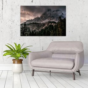 Sziklás hegyek képe (90x60 cm)