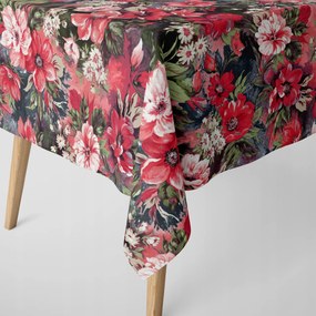 Abrosz A Nappaliba, Nagy Gyönyörű Virágok 140X180 velvet