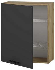Felső szekrény Vento GC-60 / 72, kraft tölgy / antracit