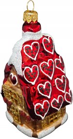 KollekciĂł Ăveg Szerelem HĂĄzikĂł KĂ©zzel Festett KarĂĄcsonyi Bomba