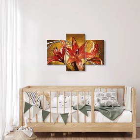 Kép a liliomvirágokról (90x60 cm)