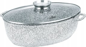 Tapadásmentes Sütőedény 8L Non-stick Mély Sütéshez és Pároláshoz