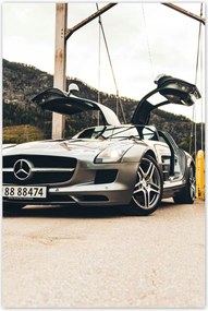 Poszterek 80x120 Mercedes Autó