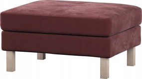 Karlstad Ikea lábtartó huzat, piros