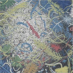 Flizelin tapéta fali flizelin prémium növényi örvények 250x250 ragasztó