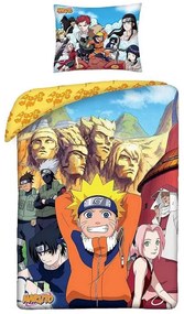 Naruto Konoha ágyneműhuzat 140×200cm, 70×90 cm