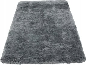 Softi Plüss Szőnyeg Sötét Szürke Plüss 140x200cm
