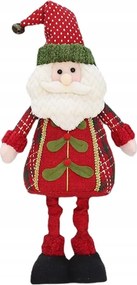Dekoratív Mikulás bordó 60 cm