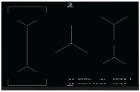Főzőlap Electrolux fekete 80x52 cm EIV835