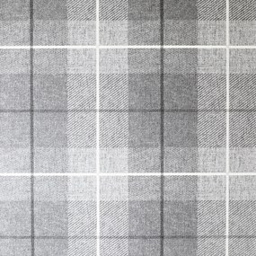 Klasszikus Vinil Tapéta Szövet Szerkezet Mintás Kockás Szürke