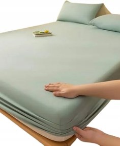 Shein Zöld Sima Gumis Lepedő 120/200 Héj