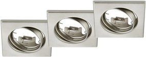 Trio JURA 650000307 Beépíthető spotlámpa 3x15w/gu10 ip20