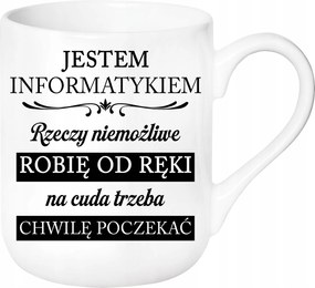 Bögre Ajándék Informatikusnak Lehetetlen Dolgokat Csinálok Azonnal Csomagolás