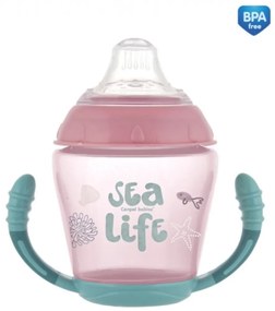 canpol baba kiömlésgátló pohár akvárium - rózsaszín