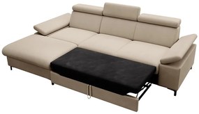 Sarokkanapé Miles (B) (bézs + fekete) . 1099681