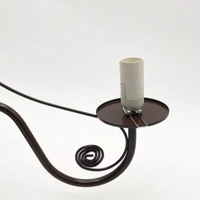 Brilagi - LED Csillár láncon COTTAGE 5xE14/40W/230V barna