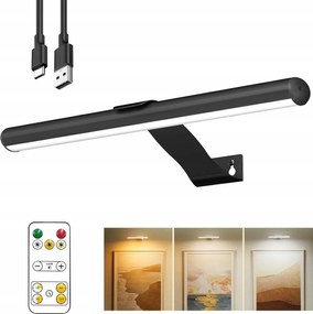 Fürdőszobai Lámpa Szekrény Lámpa Tükör Felett Led Fekete Fali Lámpa