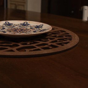 Tálca, wenge, 36×36 cm – TR790PYN1102